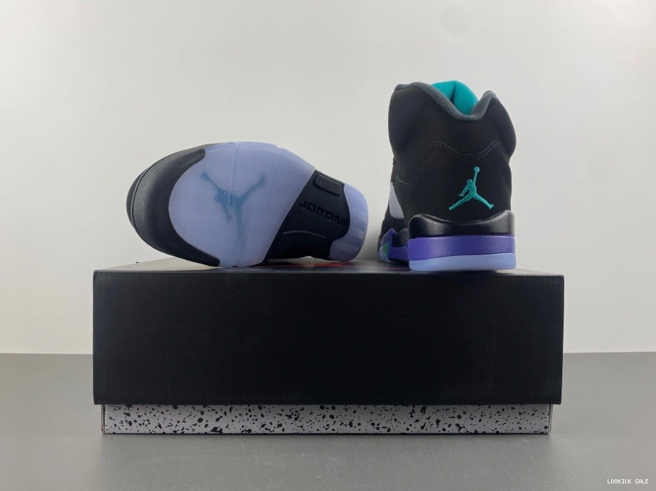 Cheap Jordan 'Black Retro Air Grape' 136027-007 5  0524